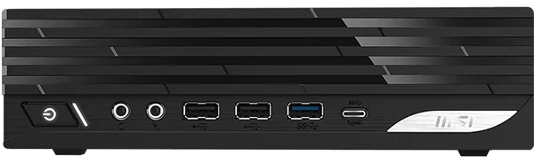 MSI PRO DP21 14M Mini Desktop Computer / i5 / 16GB DDR5 / 512GB SSD / Wi-Fi 6E + BT / 2×2.5Gbps / Windows 11 Pro (juodas)
