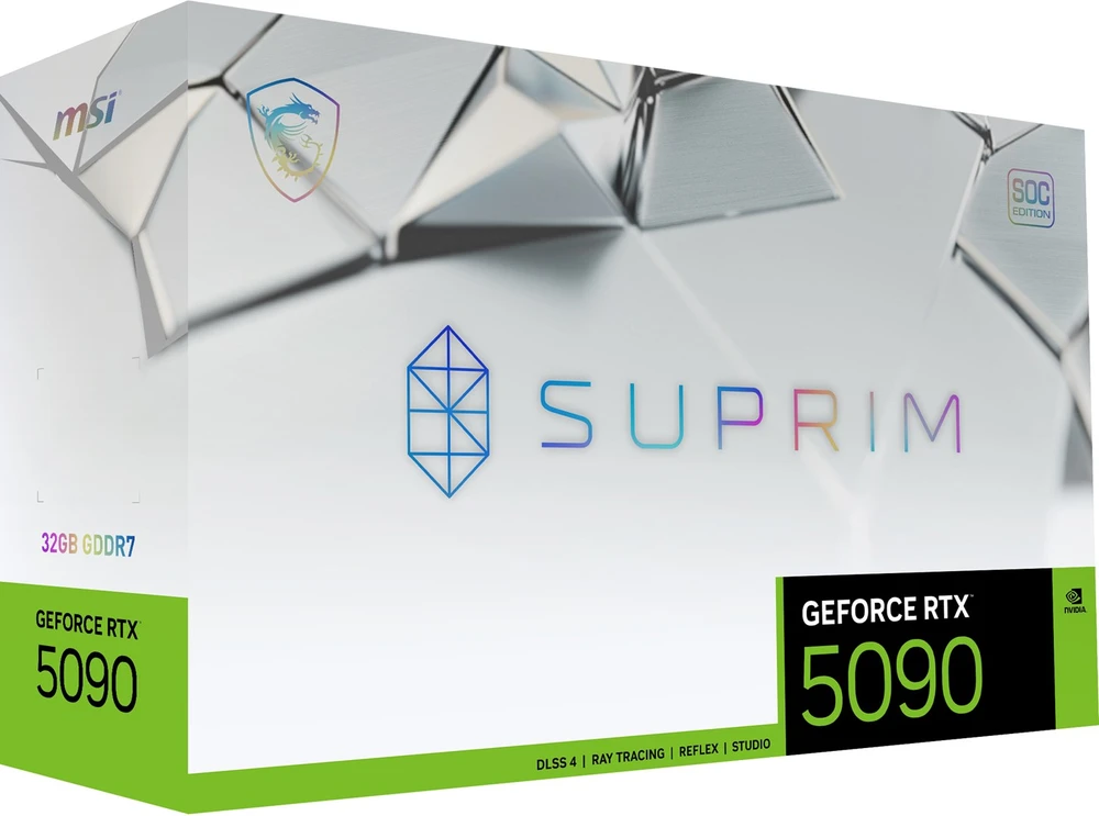 Vaizdo plokštė MSI GeForce RTX™ 5090 32G SUPRIM SOC
