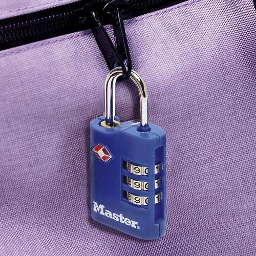 MSL MASTER LOCK 4686EURT lagamino spyna Bagažo užraktas su kombinacija Cinkas Juoda, Mėlyna, Violetinė, Raudona