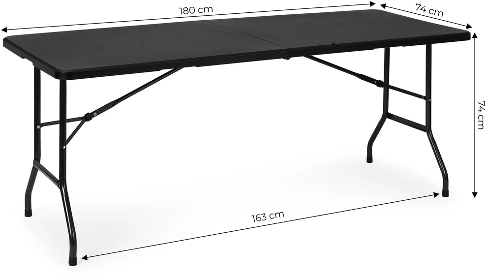MultiGarden Patvarus sulankstomas maitinimo stalas 180x74 cm