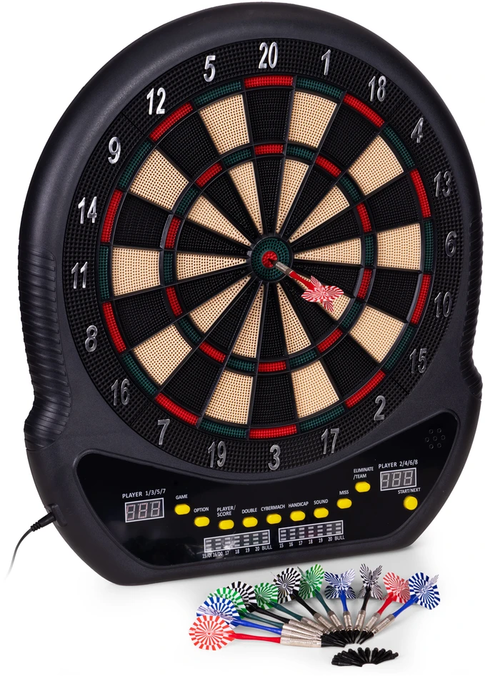 Multistore Elektroninė dartų lenta su LCD ekranu, 48 cm