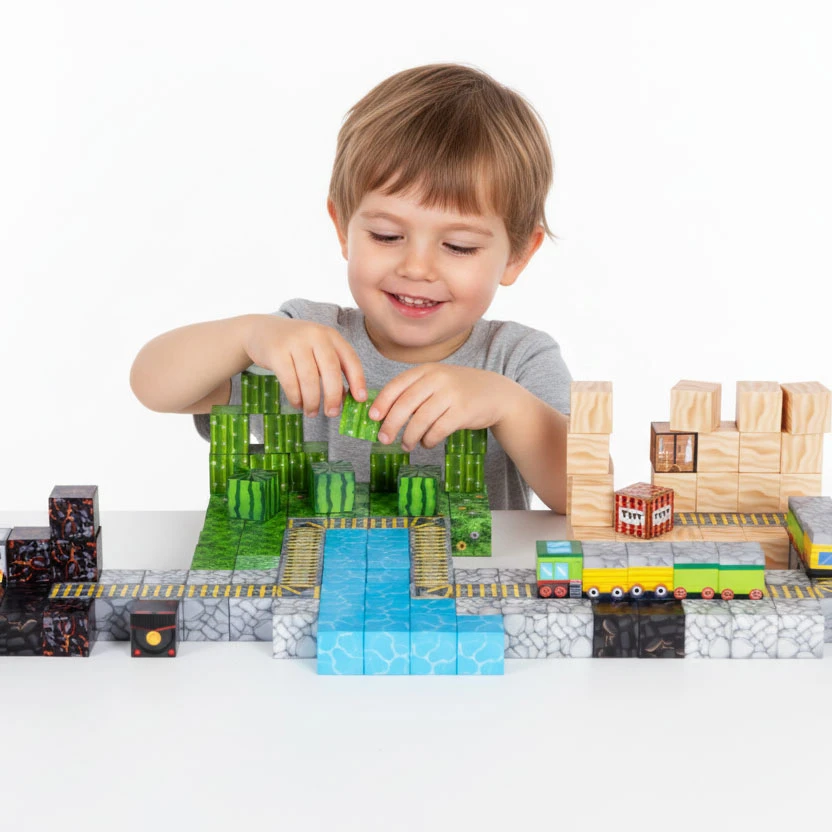 Multistore Magnetinių konstruktorių rinkinys vaikams, 169 dalys