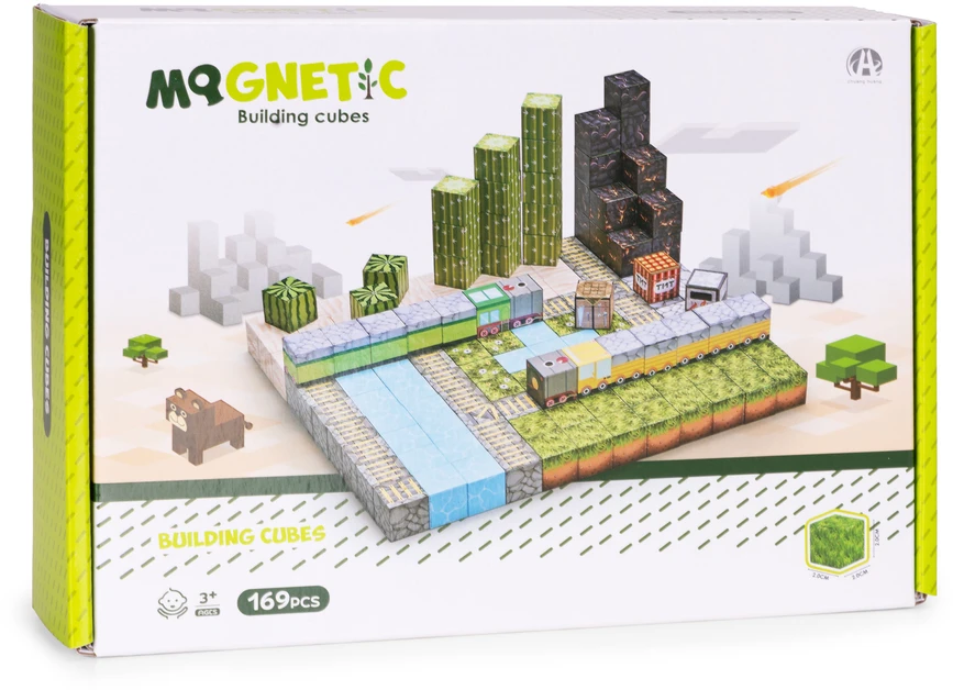 Multistore Magnetinių konstruktorių rinkinys vaikams, 169 dalys