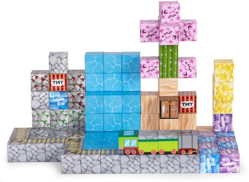 Multistore Magnetinių konstruktorių rinkinys vaikams 112 dalių