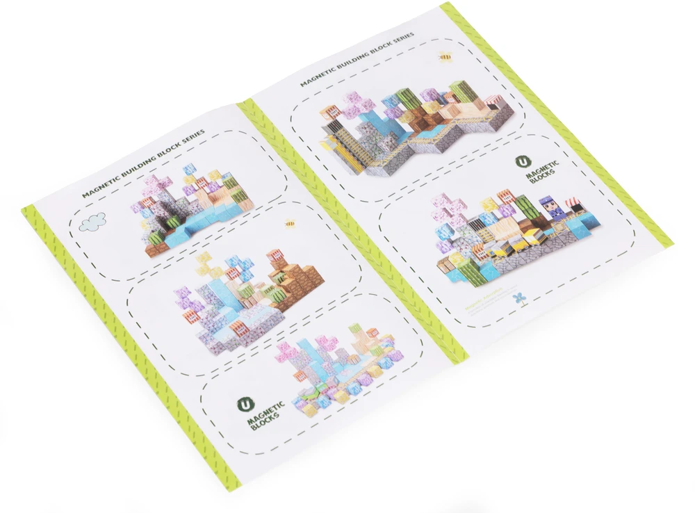 Multistore Magnetinių konstruktorių rinkinys vaikams, 169 dalys