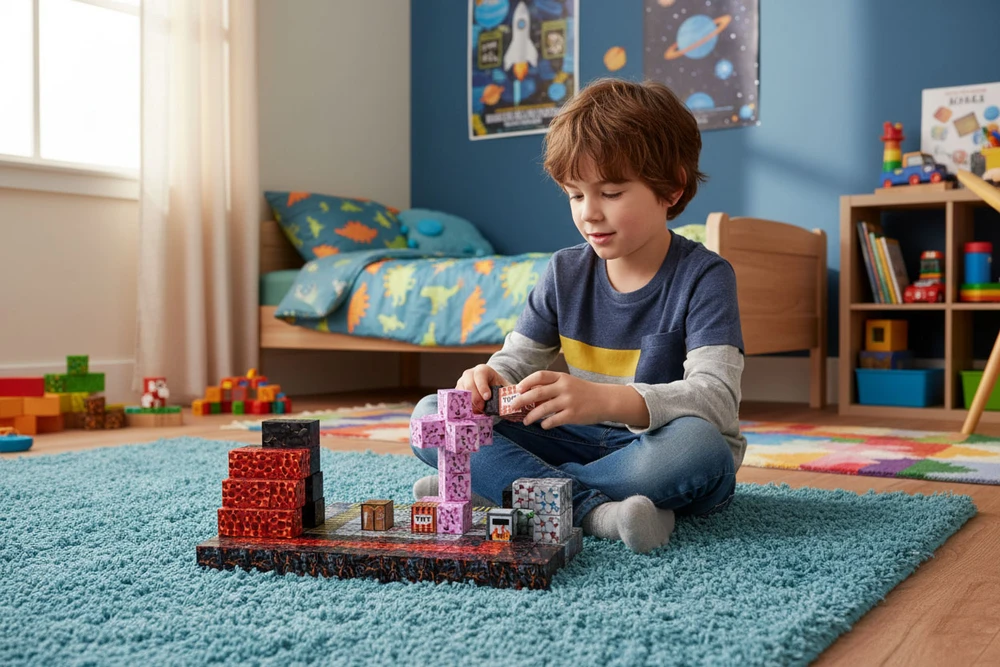 Multistore Magnetinių konstruktorių rinkinys vaikams, 160 dalių