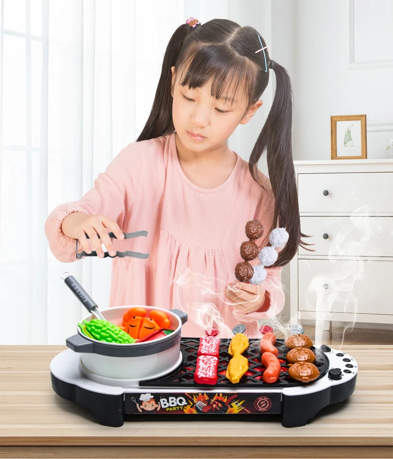 Multistore Mini grilis EcoToys su virtuvės aksesuarais