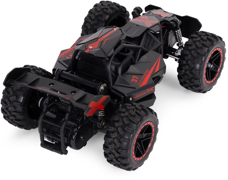 Multistore Nuotoliniu būdu valdomas visureigis RC, mastelis 1:18, galiniais ratais varomas, baterija 3.7V 500mAh