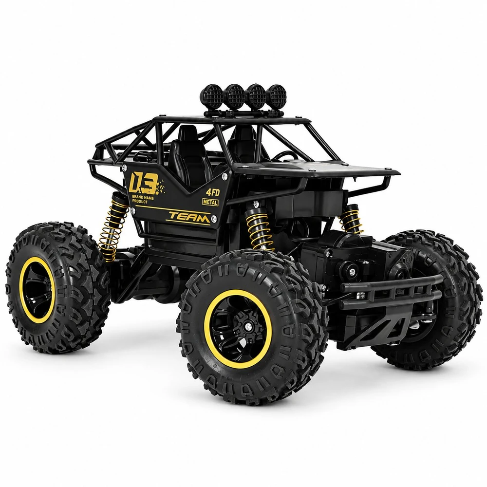 Multistore Nuotoliniu būdu valdomas visureigis RC automobilis 1:16 mastelio 4×4 pavara 4.8V 2000mAh baterija