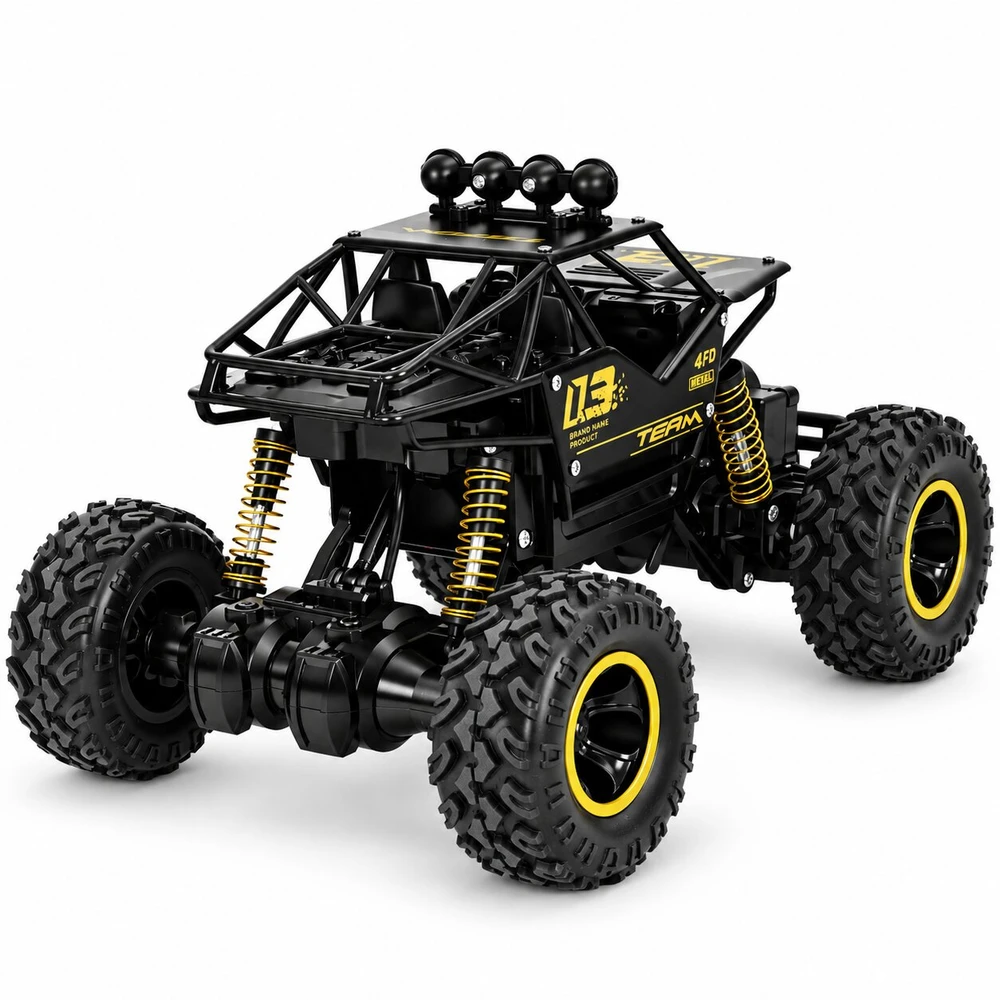 Multistore Nuotoliniu būdu valdomas visureigis RC automobilis 1:16 mastelio 4×4 pavara 4.8V 2000mAh baterija