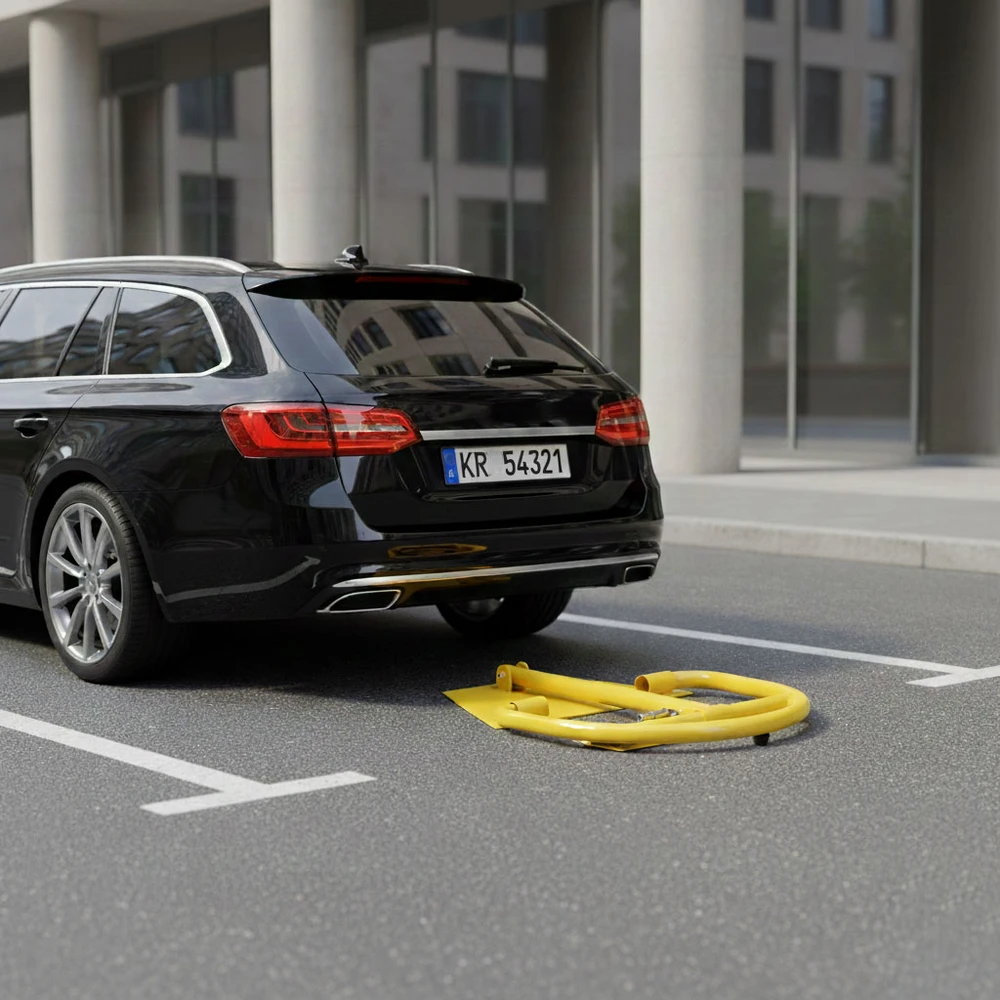 Multistore Sulankstomas parkavimo užraktas 40 cm su raktu