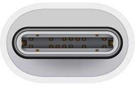 Apple USB-C to Lightning Adapter - MUQX3ZM/A