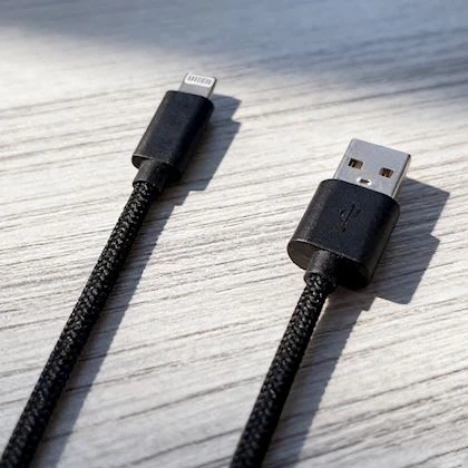Musthavz GoEasy USB-A to Lightning Nylon Cable 1m