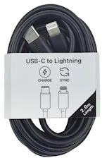 Musthavz to Go USB-C to Lightning Cable 2.0 meter,