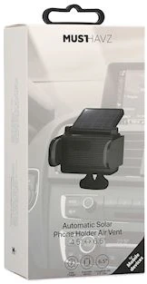 Musthavz Solar car holder for smartphone iki 6.5