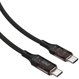 Musthavz USB-C to USB-C Cable 240W with LCD 1.0 meter