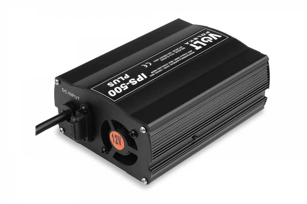 Inverteris Volt IPS-500 Plus - 12VDC/230VAC 350/500W