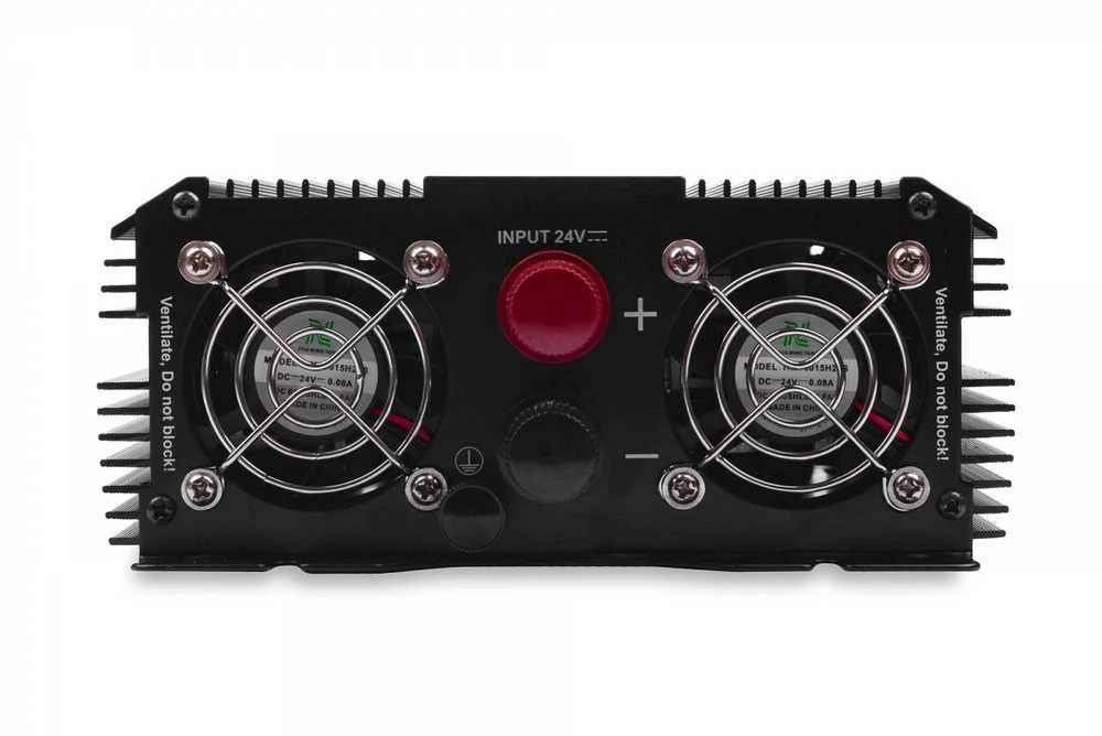 Volt Myk Auto Įtampos keitiklis 24/230V (1000/2000W)