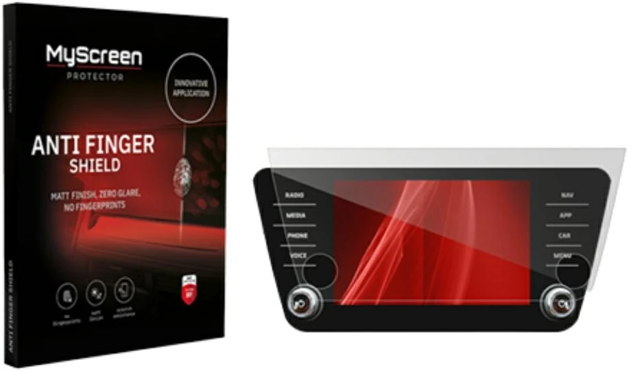 MyScreen CUT&USE apsauginė plėvelė 350x255MM ANTI FINGER SHIELD DRY TOP (5) (SHARK)