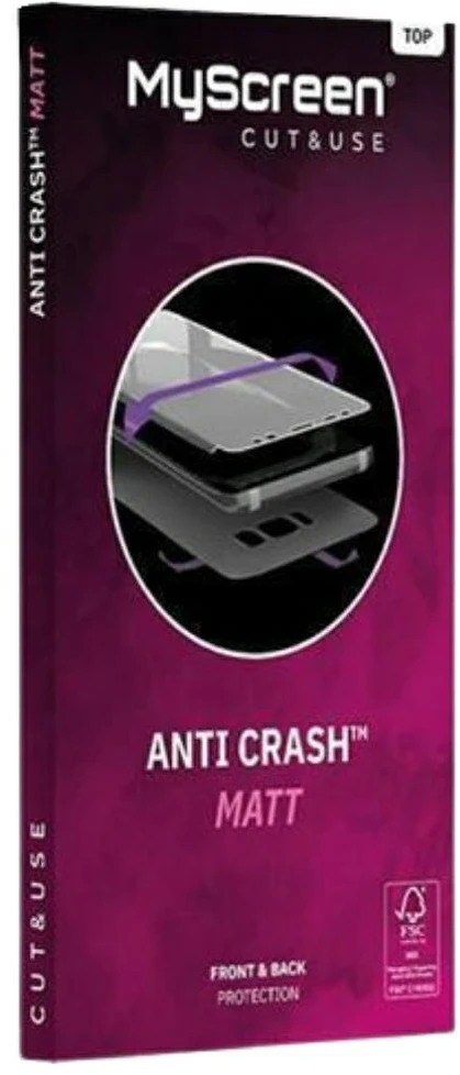 MyScreen CUT&USE apsauginė plėvelė 16″ ANTI CRASH Matinis WET TOP