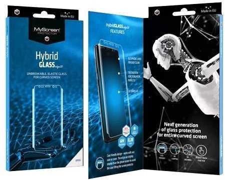 „MyScreen MS HybridGLASS Edge 3D“ Apple iPhone 7/8 baltas hibridinis stiklas