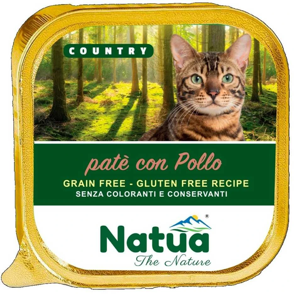 NA2 NATUA Country vištiena – šlapias kačių maistas – 100g
