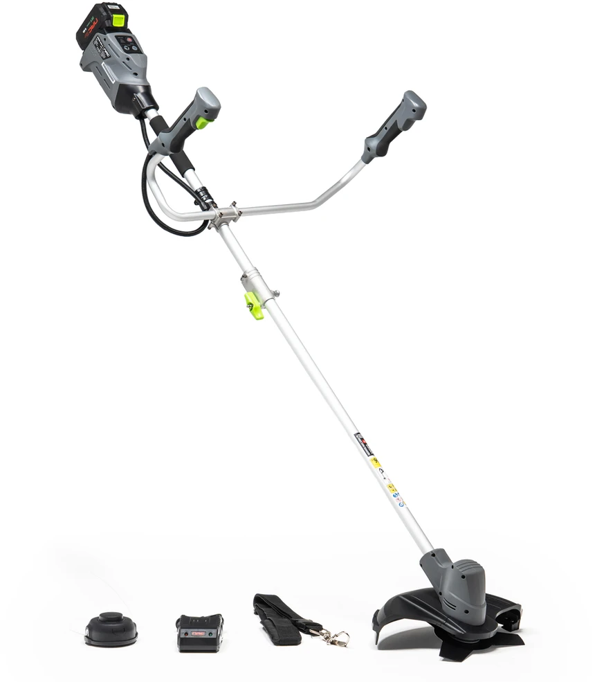 Akumuliatorinė žoliapjovė/trimeris NAC BKB20-B40-S su 20 V baterija ir 4,0 Ah akumuliatoriumi
