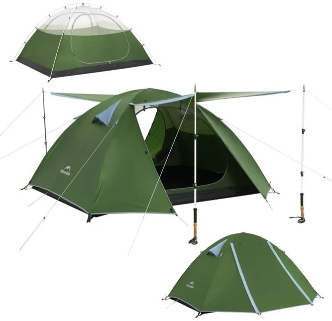NAH Palapinė bleik 3 type b cnk2550ws038-forest žalias NATUREHIKE