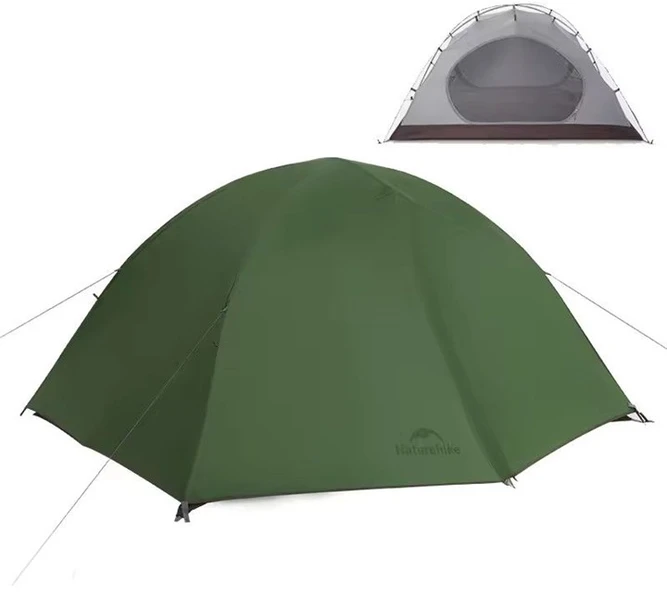 NAH Palapinė Cloud Creek 2 Pro 20d CNK2550WS022-miško žalia NATUREHIKE
