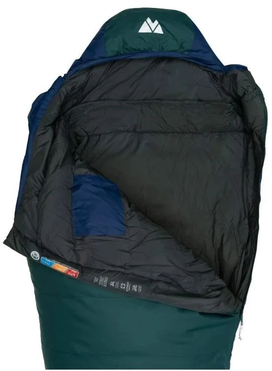 Miegmaišis - Naturehike Polaris Evo Dešinysis Žalias