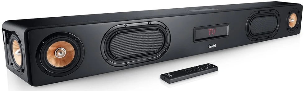 Namų kino sistema Carruzzo Teufel CINEBAR ULTIMA Juoda 2.0 kanalai 380 W