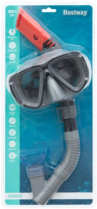 Bestway Mask with snorkel for swimming Juodas +14 24029