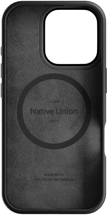 Native Union Active dėklas, juodas - iPhone 16 Pro