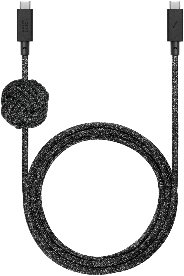 „Native Union Anchor“ kabelis 240 W – USB-C laidas – USB-C, 3 m (cosmos)