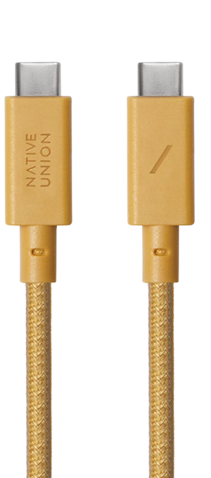 „Native Union Anchor“ kabelis 240 W – USB-C laidas – USB-C, 3 m (kraft)