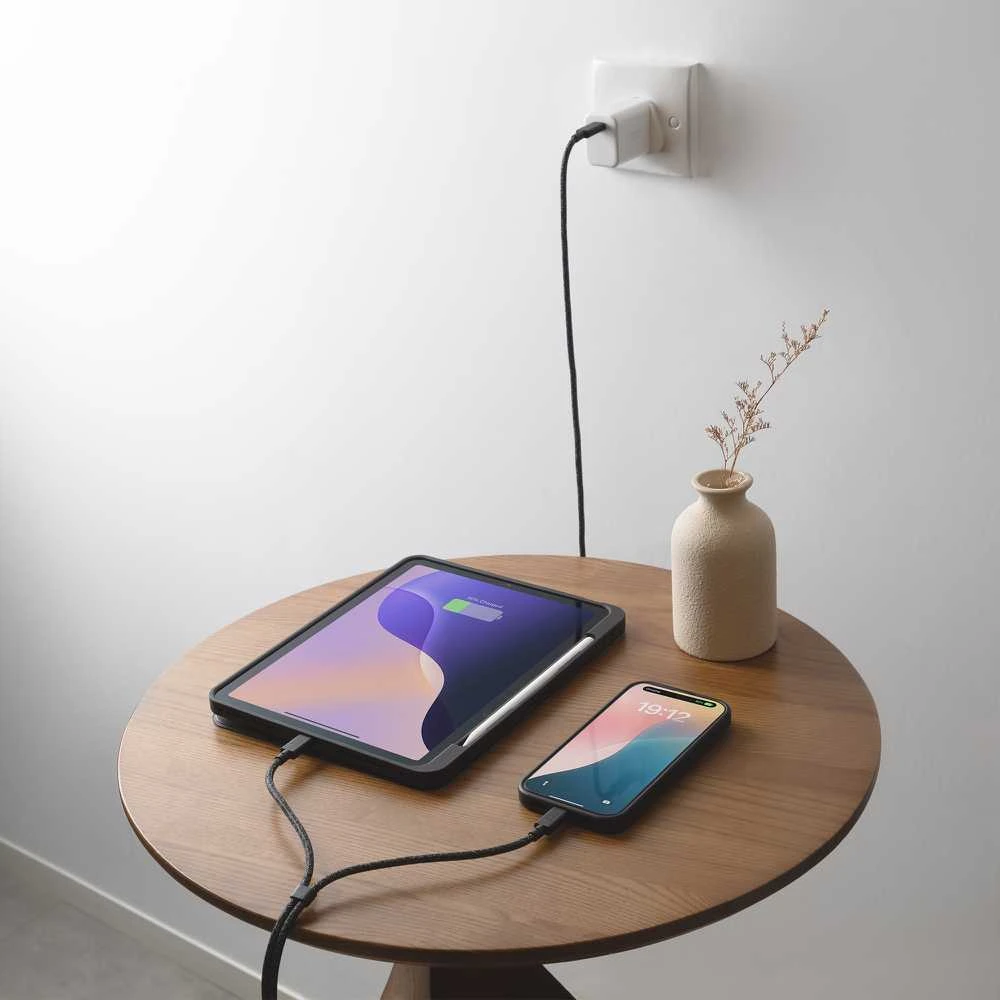 Native Union diržo laidas (USB-C - USB-C) 2 m, kosmosas