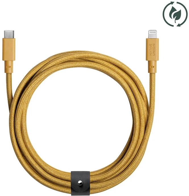 Native Union Juostinis maitinimo laidas (USB-C – Lightning) 3 m