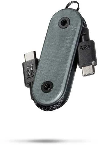 Native Union Kišeninis laidas (USB-C - USB-C), skalūno žalia