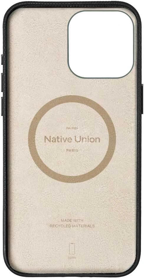 „Native Union (RE)CLASSIC“ dėklas, juodas - iPhone 16 Pro Max
