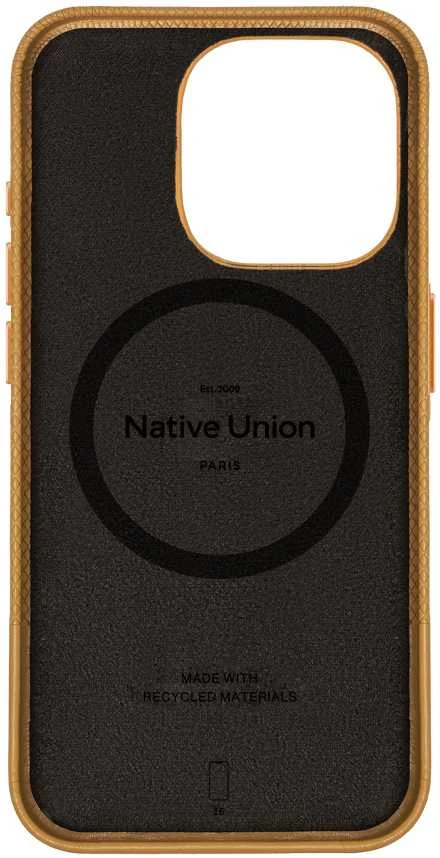 Native Union (RE)CLASSIC dėklas, kraft rašto – iPhone 16