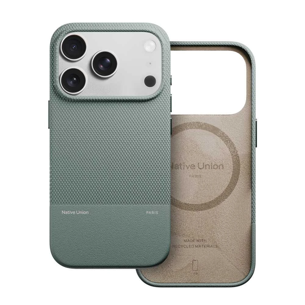 Dėklas Native Union (RE)Classic Case, slate žalias - iPhone 17 Pro