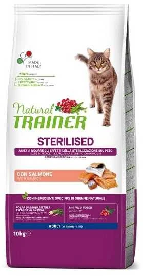 Natural Trainer Cat adult Sterilised lašiša su lašiša 1.5kg