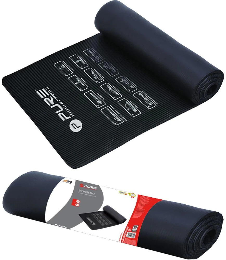 Pure2Improve | 1830 mm | 580 mm | 10 mm | Juodas