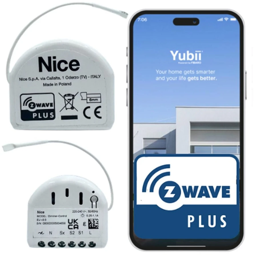 „Nice Z-Wave“ šviesos diodų valdymo blokas (FGD-212 EU)