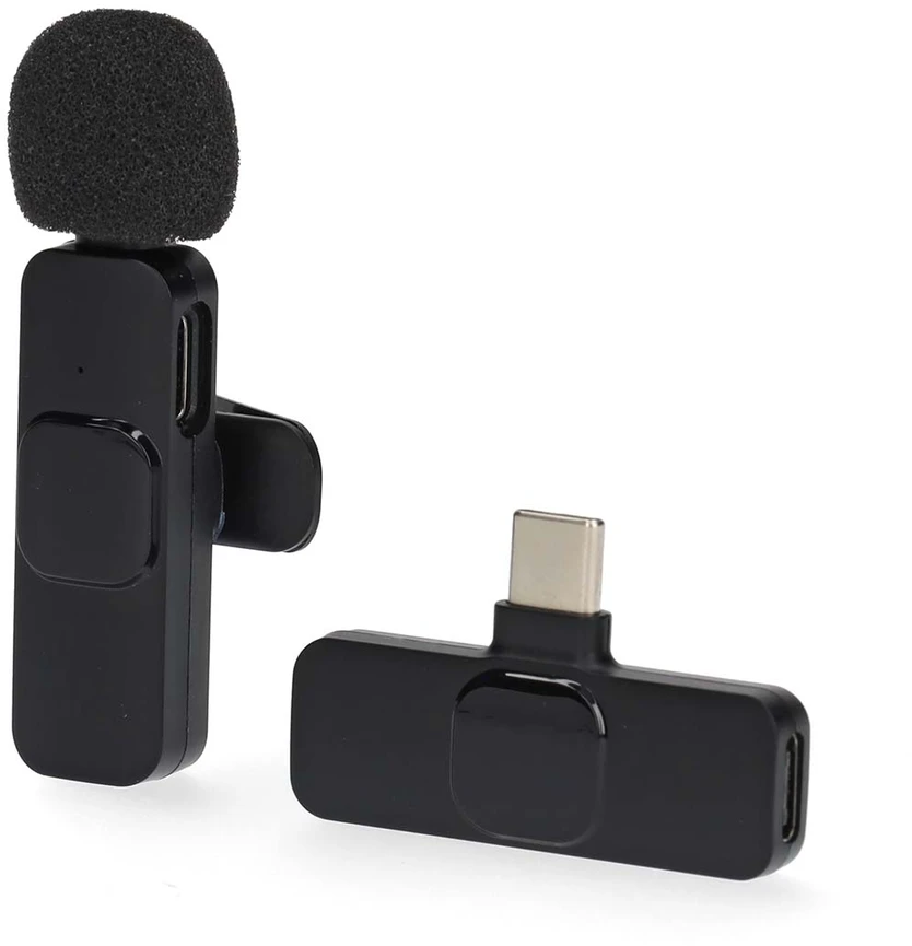 Nedis Belaidis prisegamas įkraunamas USB-C mikrofonas