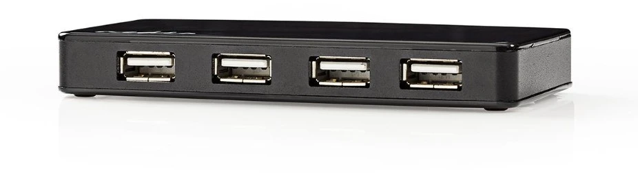 Nedis Šakotuvas USB 2.0 7 prievadų su maitinimo šaltiniu