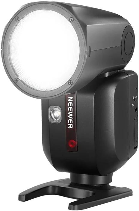 Neewer Z2PRO-N TTL APVALIOS GALVUTĖS BLICHTE NIKON fotoaparatams