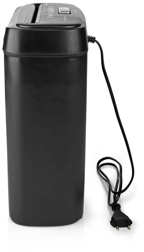 NEI Nedis PASH112BKA4 dokumentų naikiklis Smulkinimas juostelėmis 22 cm Juoda