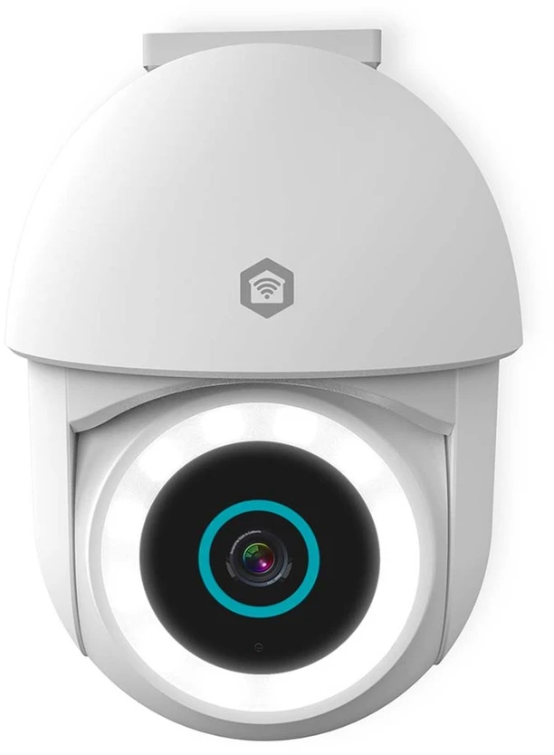 „Nedis Smartlife Wifi“ lauko kamera, IP65 judesio jutiklis, naktinio matymo funkcija, „Balta“