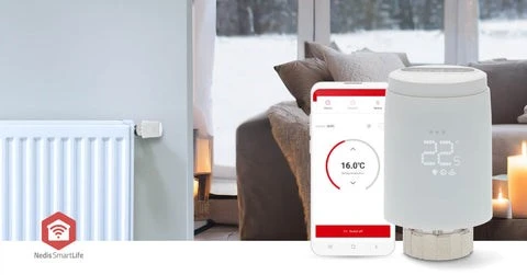 NEI Nedis ZBHTR20WT termostatas „ZigBee“ Balta